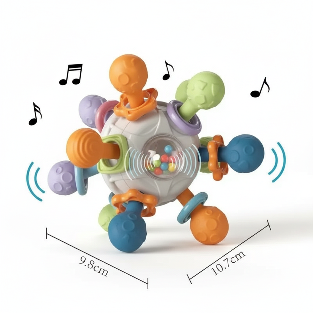 Balle avec billes sonores